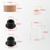 Bedalio RK-17MH Outside Faucet Repair Kit Metal Handle Compatible with