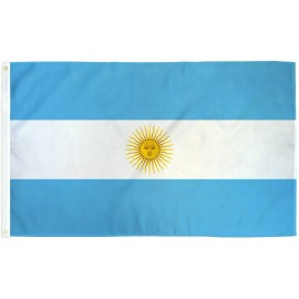 Premium Flags Argentina Flag 3x5ft Flag of Argentina Argentine Flag 3x5 House Flag 100D