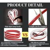 Car led Hood Lights,Multicolor 120modes (79 Inch) 12V, Engine Hood
