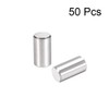 sourcing map 50Pcs 6mm X 12mm Dowel Pin 304 Stainless