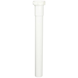 Keeney 42-12WK 1-1/4-Inch by 12-Inch Extension Tube, White
