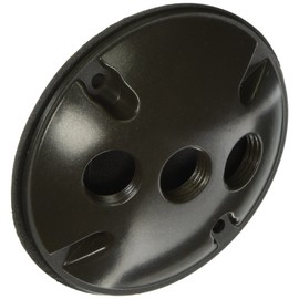 Morris 36834 Round 3-Holes Weatherproof Box Cover