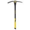 5 Lb Pick Mattock 36 in Fiberglass Handle Non-Slip Grip