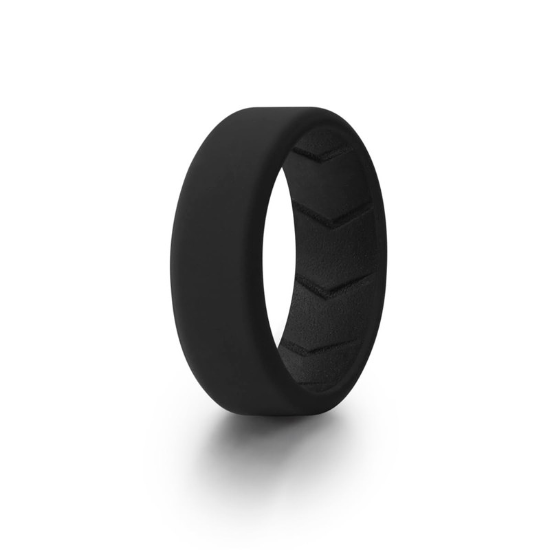 7 Pcs Silicone Rings Set Men Inner Arc Ergonomic Breathable