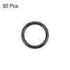 sourcing map O-Rings Nitrile Rubber 1.2mm-49mm Inner Diameter 1mm-2mm Round
