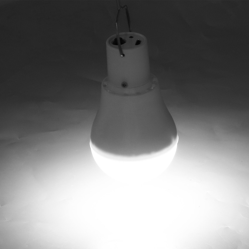 Solar Light Bulb Energy Saving White Light USB Solar LED