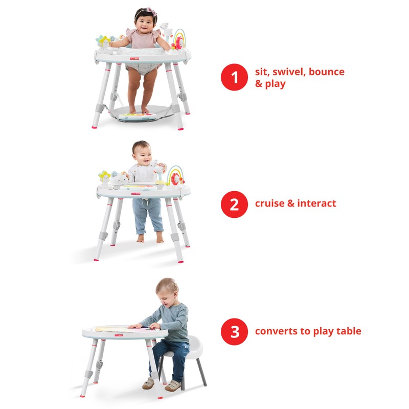 Skip Hop Baby Activity Center: Interactive Play Center with 3-Stage