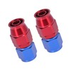 Partuto 2 Pcs AN10 Universal Hose End Fitting - 6061