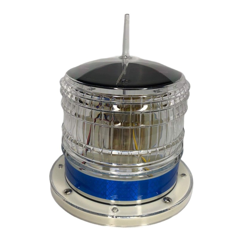 Pilotlights.net Solar Warning Light - Waterproof Solar Dock Lighting -