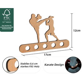 Giftota - Originelle Geburtstag Geldgeschenk Holz - Geschenk für Hobby- und Profi-Boxer - Boxen Geldgeschenk - Geschenke aus Holz - Geschenke Geldgeschenk für Frauen & Männer