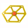ANCLLO Aluminum Alloy Hexagon Ruler for Table Saw Multi-Angle Measuring