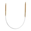 Seeknit Circular Knitting Needles, Bamboo, Brown, 23 cm x 3.25