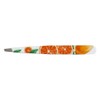 Nippes Orange Citrus Cosmetic Tweezers, Bevelled Tip, Stainless Steel, 9cm,