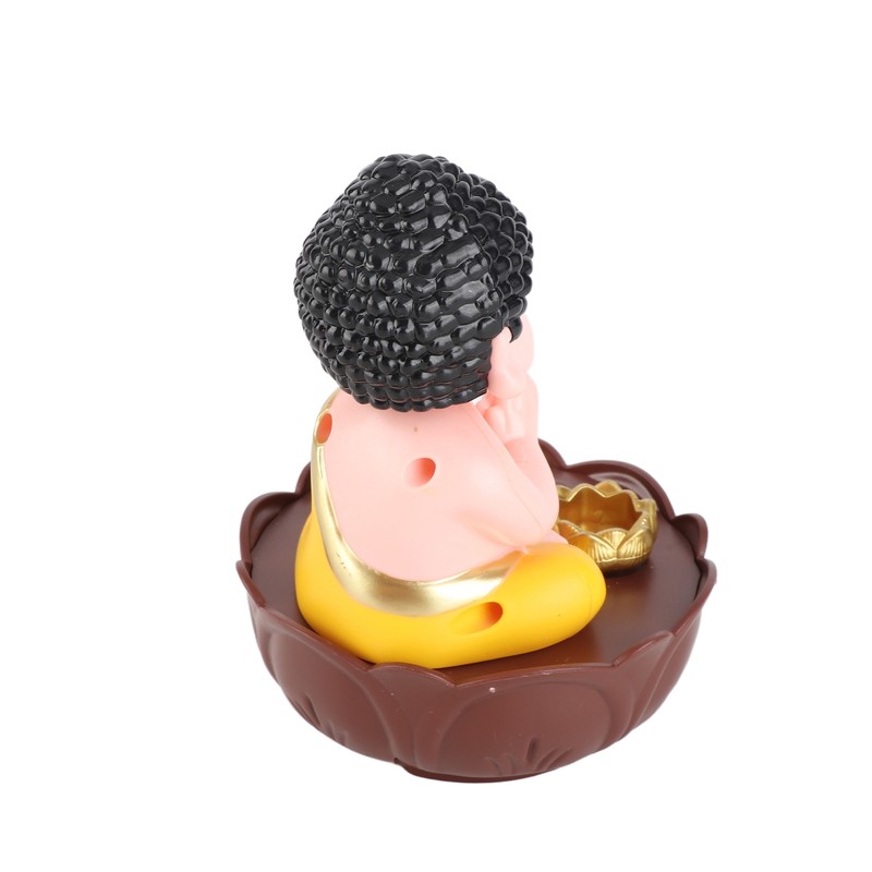 Singing Buddha Figurine USB Charging Desktop Buddha Decorative Statue with