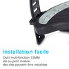 Exercise Bike Pedals with Straps for Spinning Wheels and Stationary