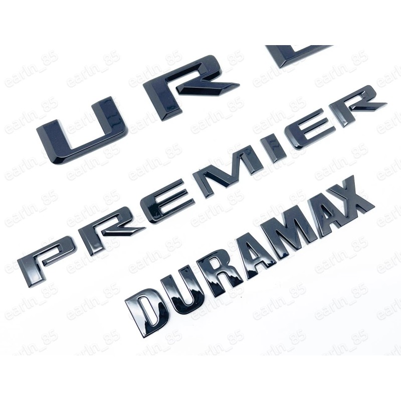 General Motors Gloss Black 2021-2025 Suburban Premier Durmax Door Rear