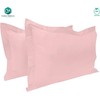 Cotton Metrics Heavy Quality European Square Pillow Shams Set of