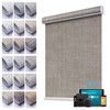Weffort Motorized Window Shade,Work with HomeKit, 100% Blackout Smart Blind,
