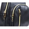 Yanaier Women's Backpack, PU Leather, Mini Backpack, Large Capacity, Waterproof,