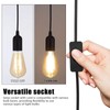 Hanging Pendant Light Cord -16Ft Light Bulb Socket with Cord
