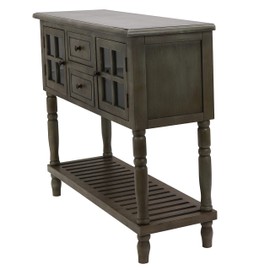 Decor Therapy Console Table, Size: 42w 14d 34.25, gray
