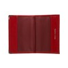 Lizzy Real Leather Hot Pink UK Passport Holder with Free