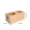 Wooden Coffee Tamper Station Stable Prevent Slip Coffee Tamper Holder