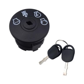 1 x ignition starter switch, ignition starter switch key, lawn mower tractor ignition switch, with 2 keys, with AYP, Craftsman, Delta, 532193350, 193350, 6900-49P1