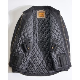 Venado Concealed Carry Jacket for Men - Heavy Duty Canvas - Conceal Carry Pockets (Black, XXX-Large)