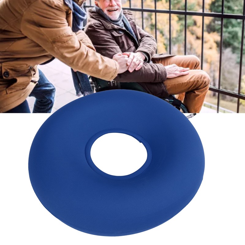 Inflatable Donut Cushion Prevents Bed Sores Thickened Round Inflatable Ring