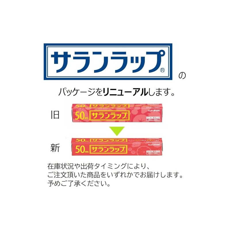 Saran Wrap 22 cm x 50 m, 2-Pack