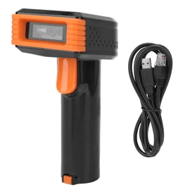 Wired Barcode Scanner Plug and Play USB Port Support 1D 2D Ergonomic Durable Strong Compatibility Barcode Scanner