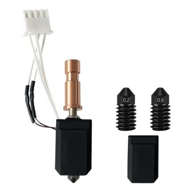 Peakloong Upgrade Ceramic Hardened Hotend for -S1 Combo Hot End Print Head Extruder Hot End with Extra Nozzles