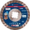 Bosch 1 x Expert MultiMaterial X-LOCK Turbo Diamond Cutting Discs