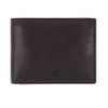 camel active Como Men's RFID Horizontal Leather Wallet, Medium, black,