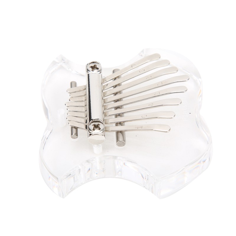 Thumb Piano Crystal Mini Portable Fruit Mbira Music Instrument for