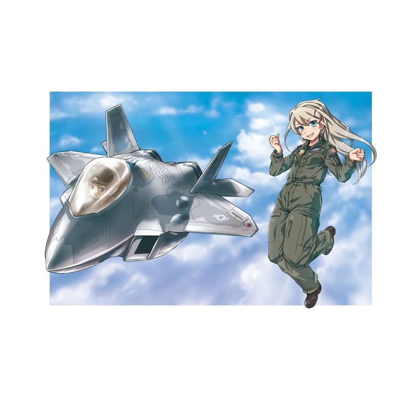Hasegawa TH17 Egg Plane F-22 Raptor Model Building Kits