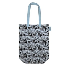 Museums & Galleries Organic Eco-Friendly Cotton Canvas Tote Bag - Swallows and Sea Angela Harding Design - Artistic Reusable Shopping Bag