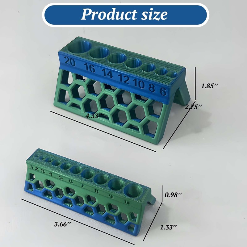 2Pack Pipe Drilling Guide Block - 3D Printed Handheld Drilling