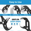MAXPOWER 7" 10" 12" Water Pump Pliers Set, Quick Adjustment