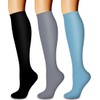 Laite Hebe 3 Pack Compression Sock-Compression Sock For Women and