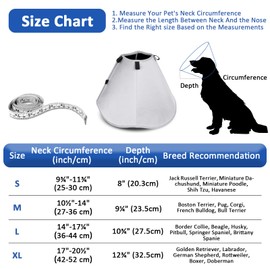 BARKLESS Dog Cone Collar, Soft Cone for Dogs After Surgery to Stop Licking, Alternative to Cone of Shame for Dogs, Adjustable Elizabethan Collar for Neutering and Wound Care
