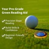 VIGLORY High Precision Golf Green Reader Funny Ball Marker Golf