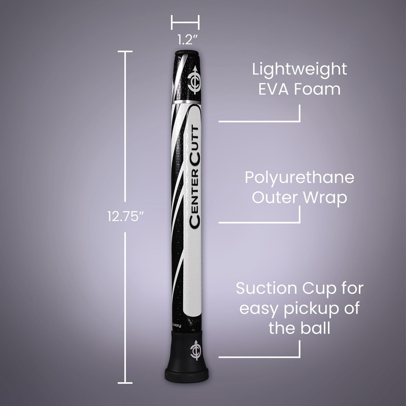 Center Cutt Putter Grip - Competiton AA (large) Black -