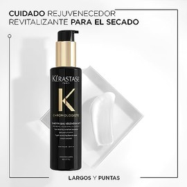 KÉRASTASE Thermique Régénérant | protege al cabello de las herramientas de calor hasta por 230°C y nutre profundamente la fibra | Con Abyssine, Ácido Hialurónico y Vitamina E | 150ml