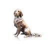 Butler & Peach Detailed Small Solid Hot Cast Bronze Retriever