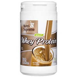 Whey Protein Powder Rich Coffee Dairy Cholov Yisroel - 1 pound
