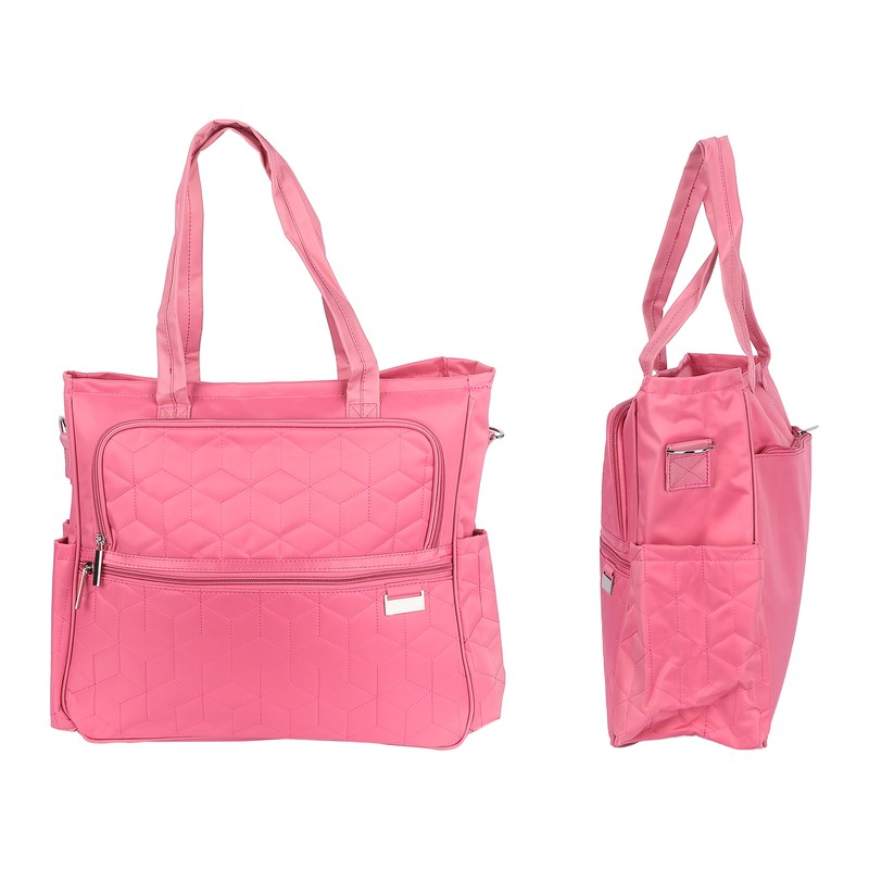 Nylon Waterproof Nappy Bag Large Capacity MultiFunctional Milk Bottle Diaper