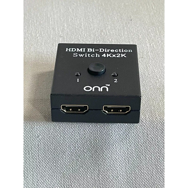ONN HDMI Bi-Directional Switch 1080P 3D 4K
