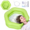 Inflatable Shampoo Basin for Bedridden, Elderly & Disabled - Petal-Shape